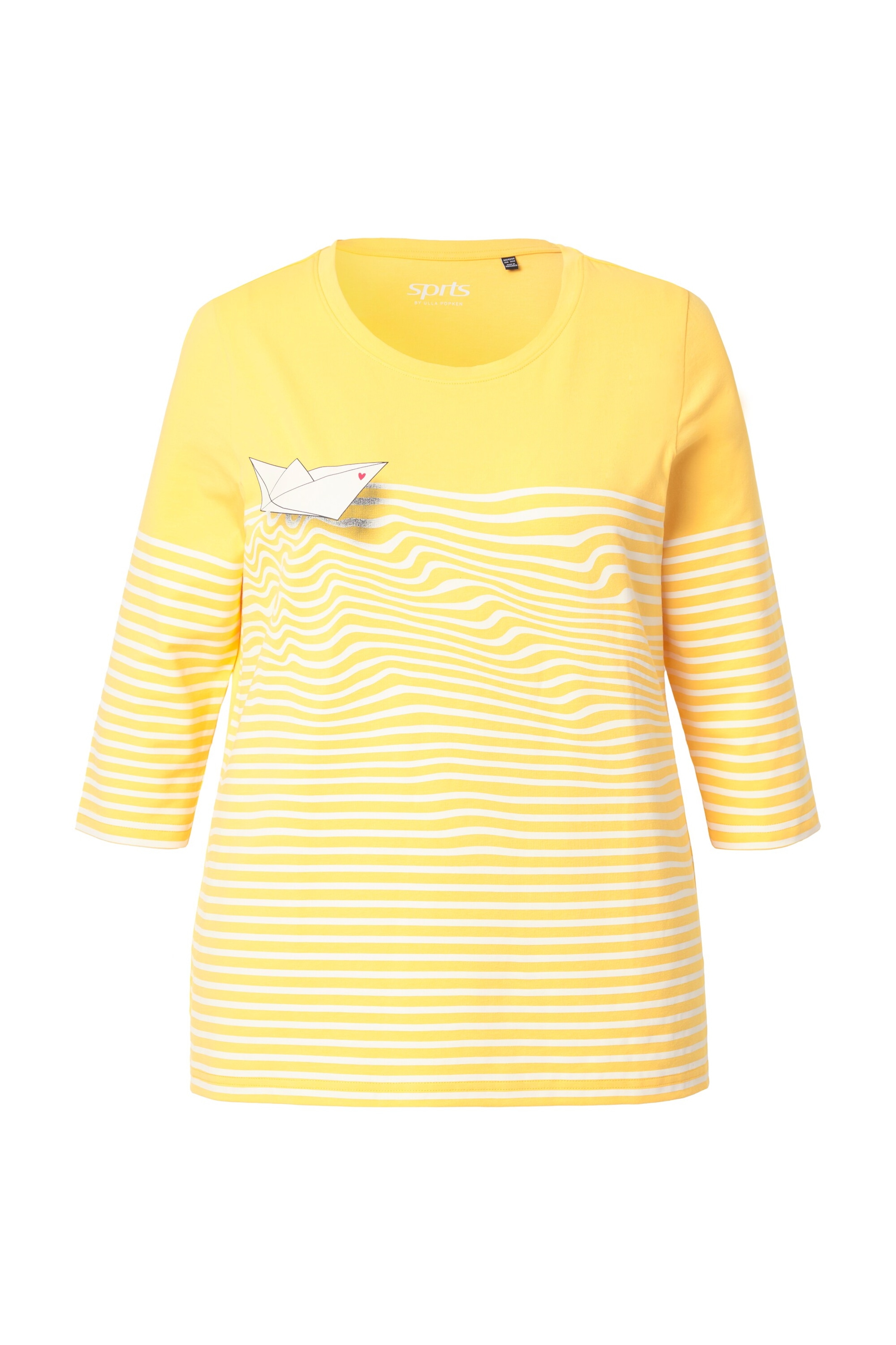 Ulla Popken Shirt in Yellow: front