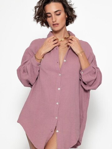 SASSYCLASSY Bluse 'lange Variante'‌‌‌‌‌‌‌‌ in Pink