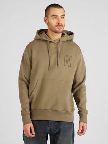 Sweat-shirt 'Arne Brus' NORSE PROJECTS en vert : devant