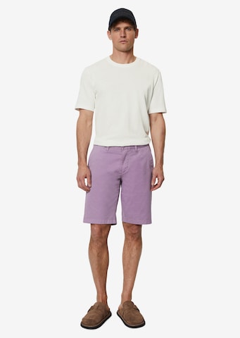 Marc O'Polo Regular Chino Pants 'Reso' in Purple