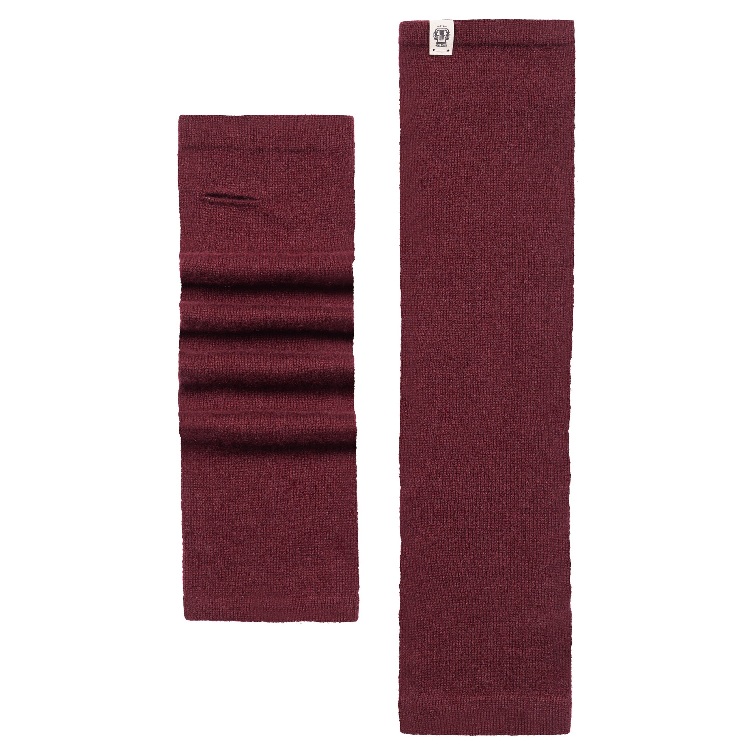 Roeckl Handwarmers 'PURE CASHMERE' in Rood: voorkant