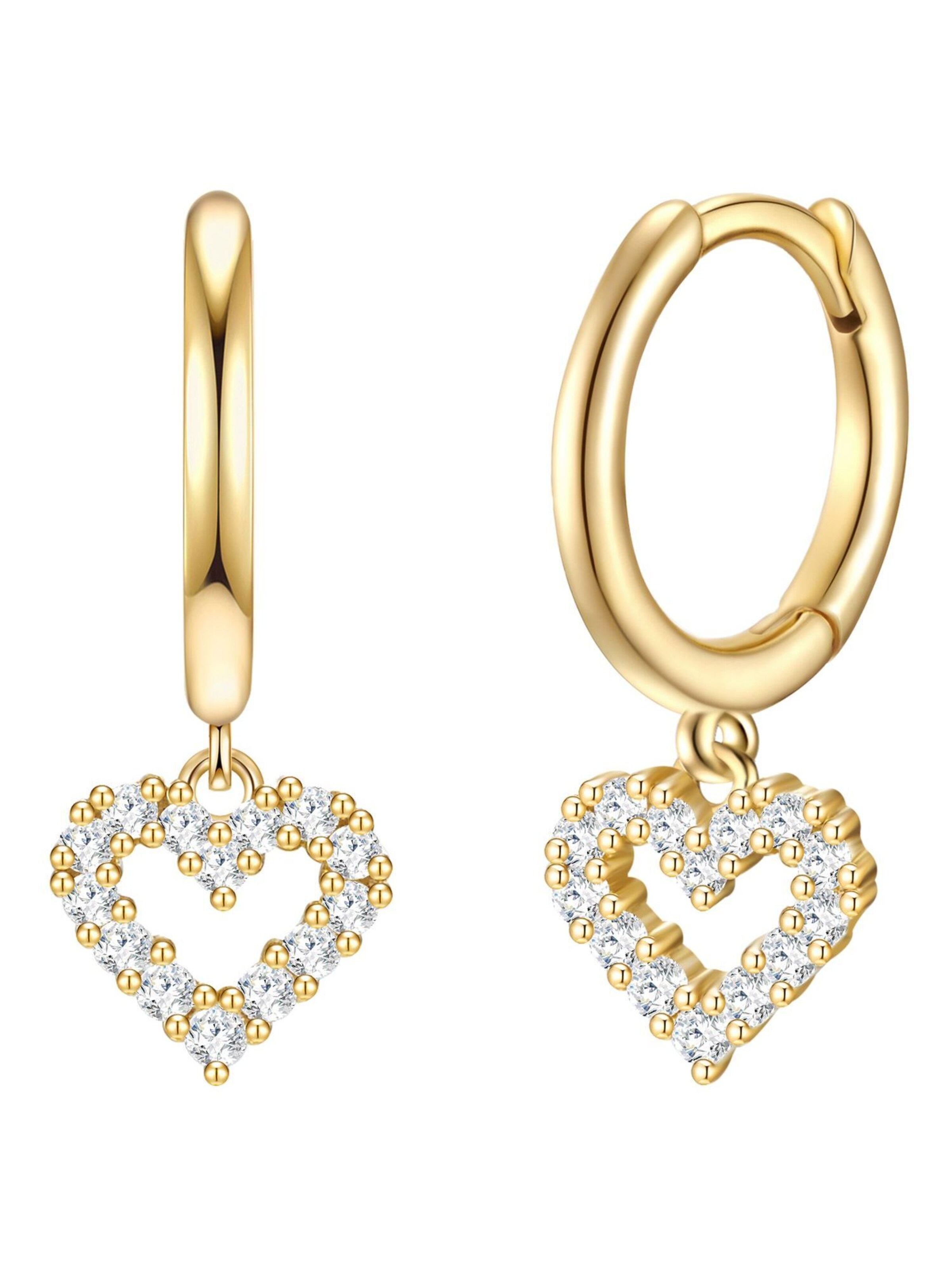 Orecchini di Glanzstücke München in oro: frontale