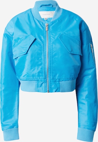 Gestuz Between-season jacket in Blue: front