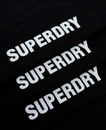 Chaussettes Superdry en noir