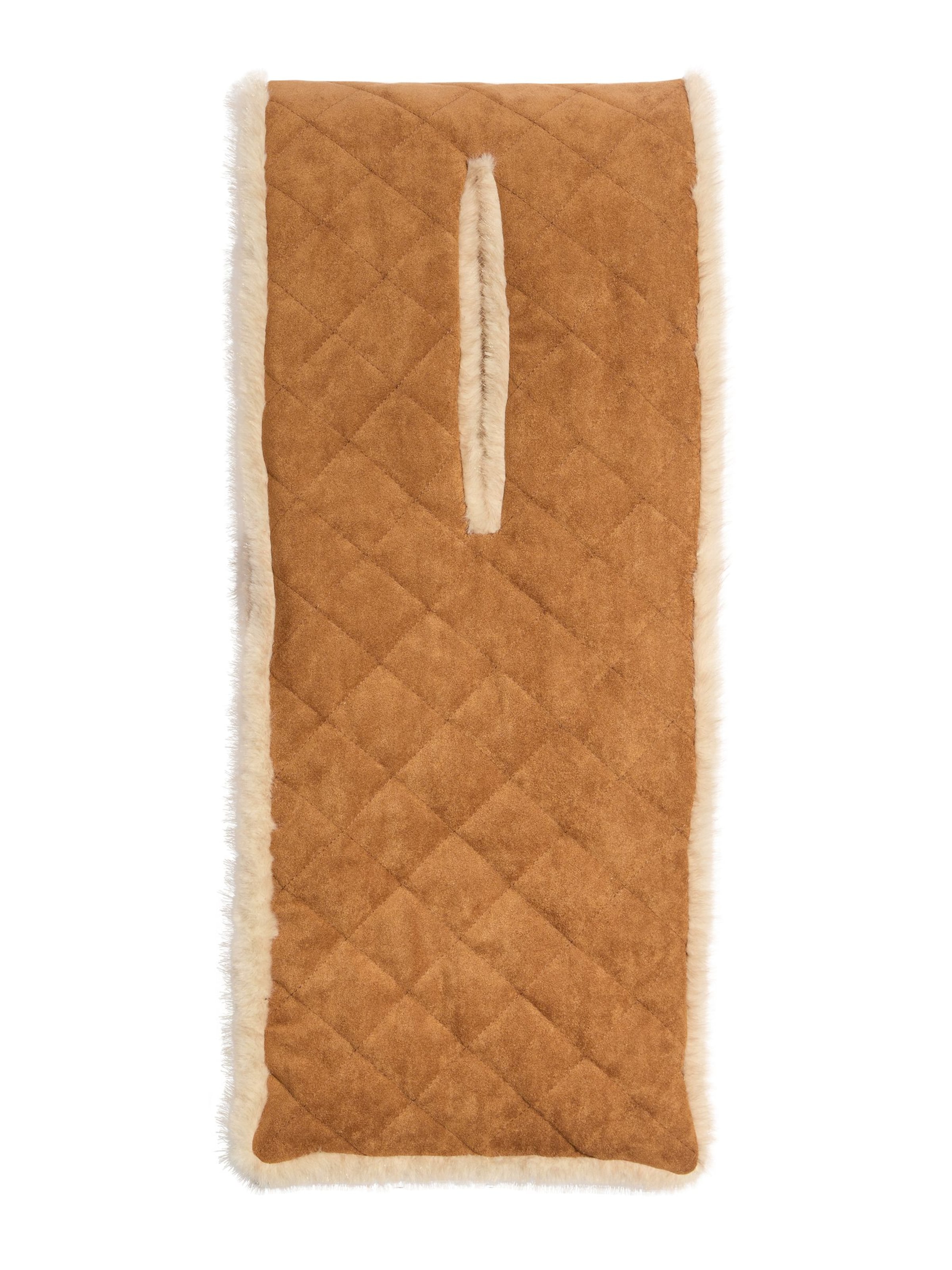 Écharpe Friends Like These en marron : devant