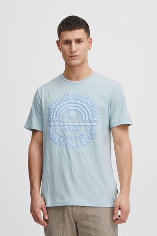 BLEND T-Shirt in Blau: predná strana