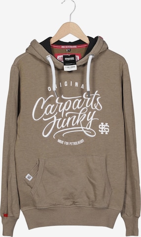 Sourkrauts Kapuzenpullover S in Beige: Vorderseite