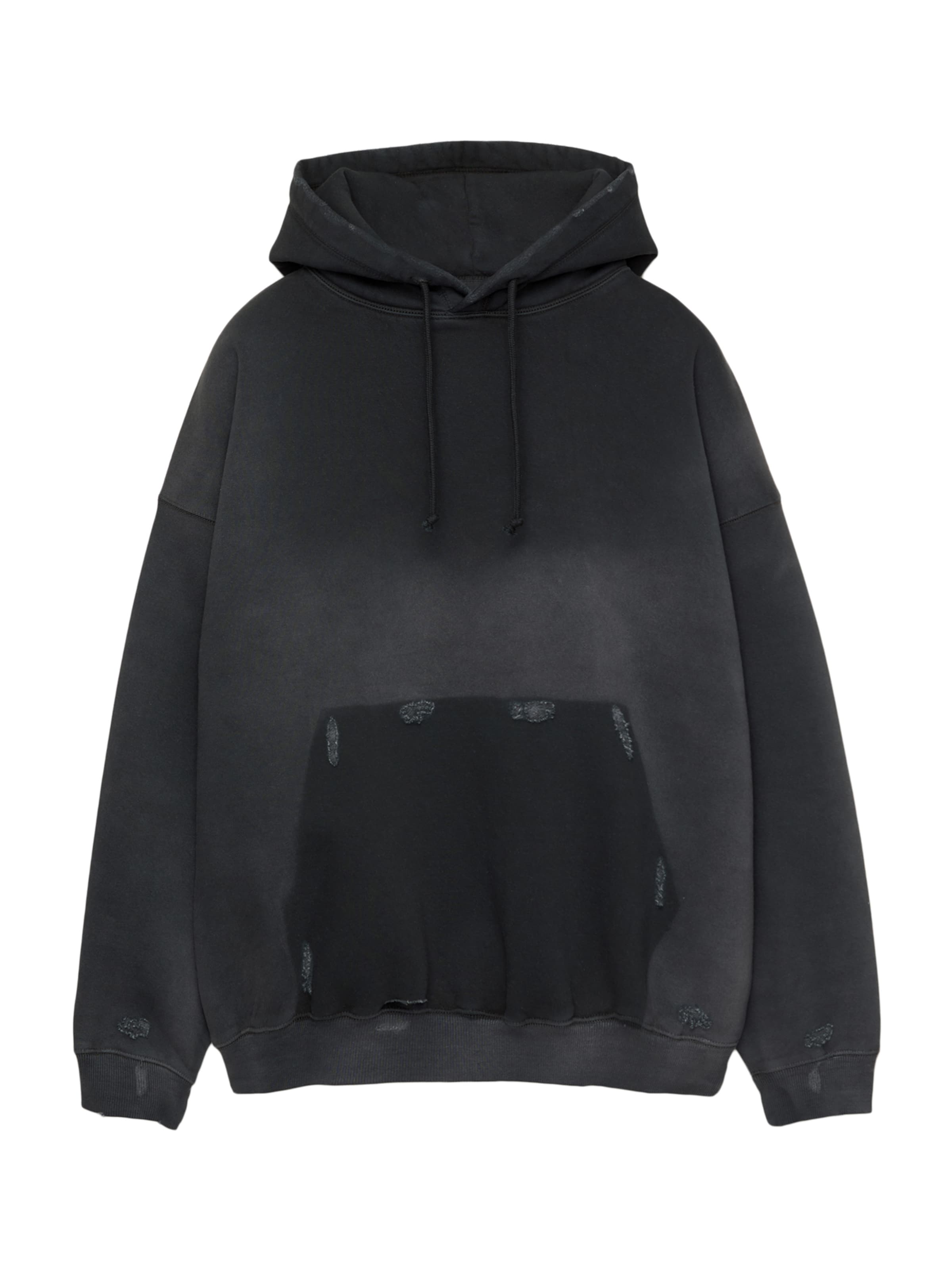 Pull&Bear Sweatshirt i svart: framsida