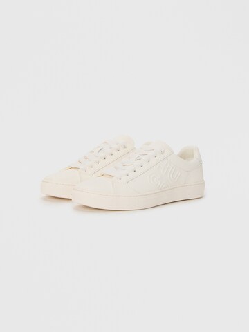 Sneaker low 'Morrie' de la HUGO pe alb