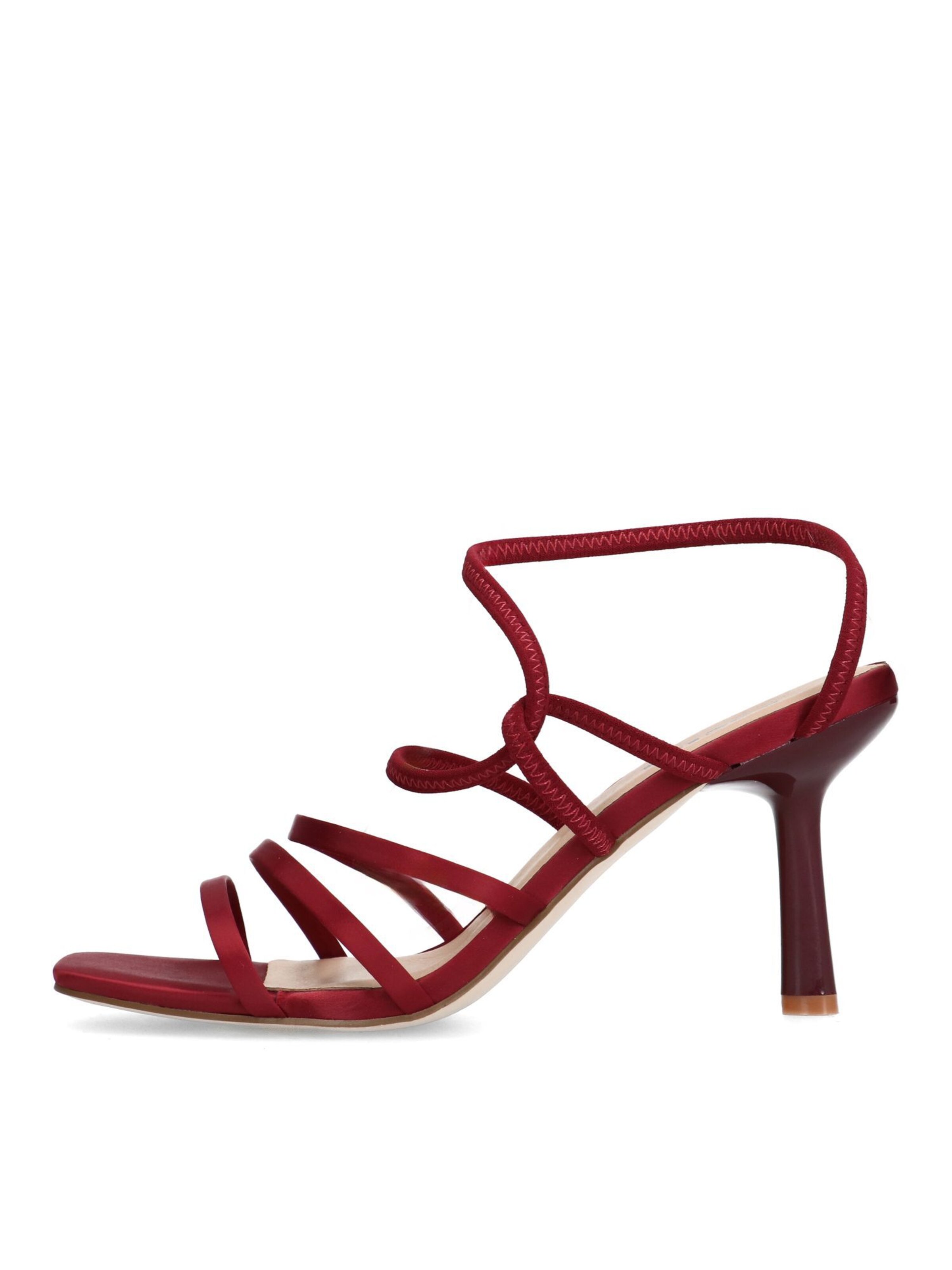 Sandales à lanières SACHA en rouge