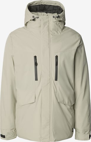 INDICODE JEANS Jacke 'Benyol' in Grau: Vorderseite