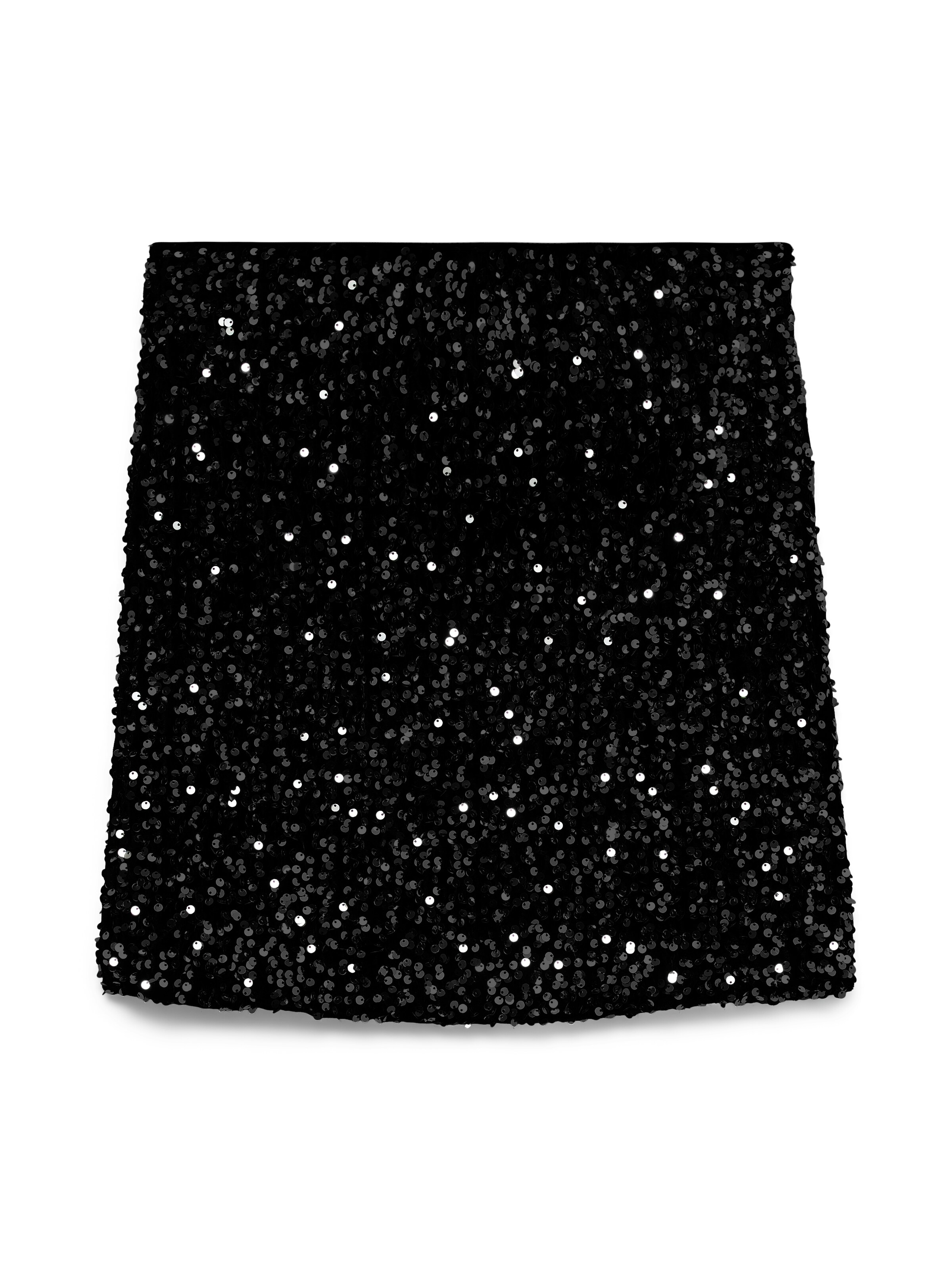 Jupe 'VMBella' VERO MODA en noir : devant