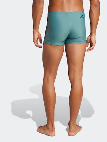 ADIDAS PERFORMANCE Sports swimming trunks 'BIG BARS' in Green