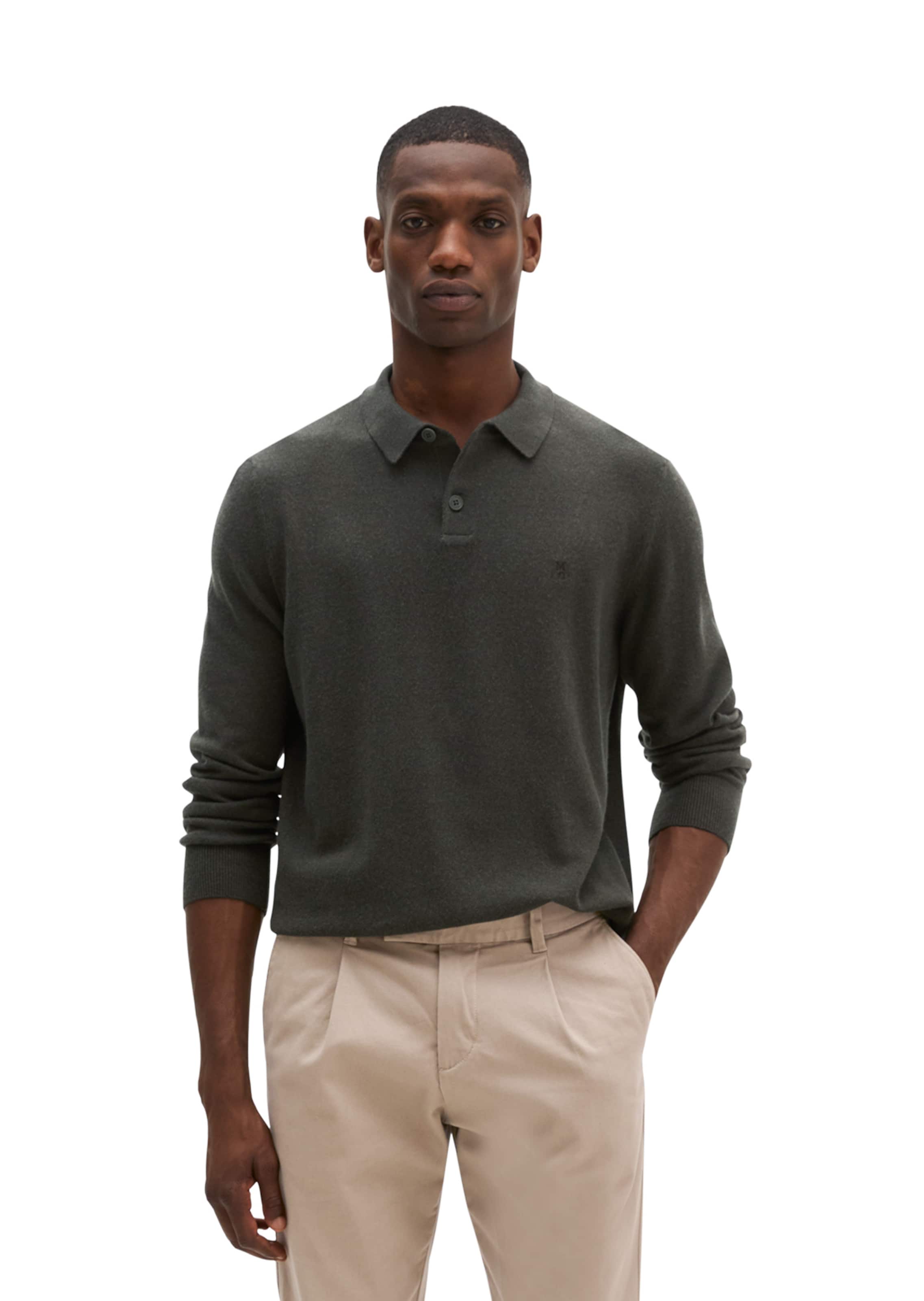 Marc O'Polo Shirt in Braun: Vorderseite