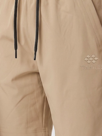 Tommy Life Broek 'TOMMY Shorts, ohne Verschluss' in Beige