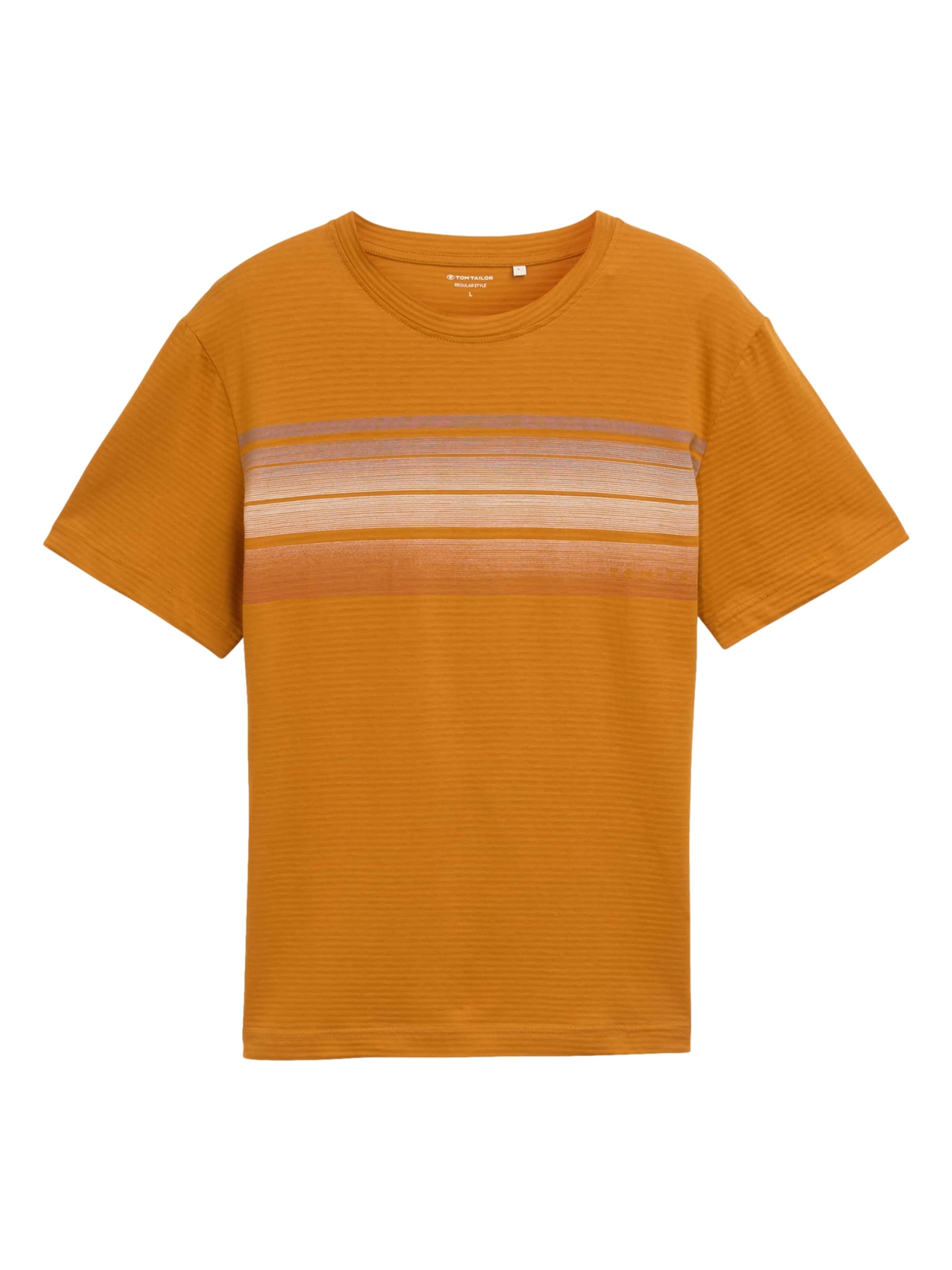 TOM TAILOR Shirt in Brown: front