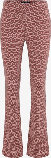 Aniston CASUAL Hose in rostbraun / taupe / weiß, Produktansicht