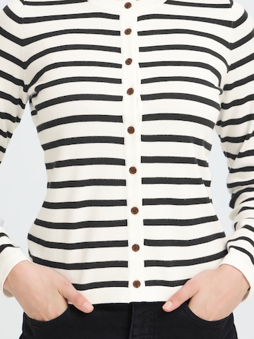 ICHI Strickjacke 'IHLULS' in Weiß