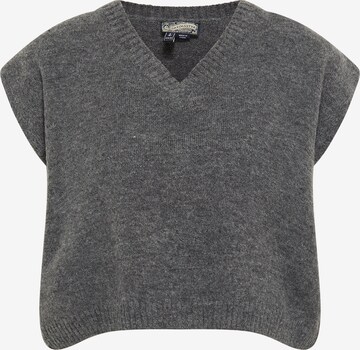 DreiMaster Vintage Sweater in Grey: front