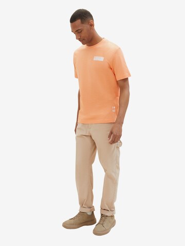 TOM TAILOR Shirt in Oranje