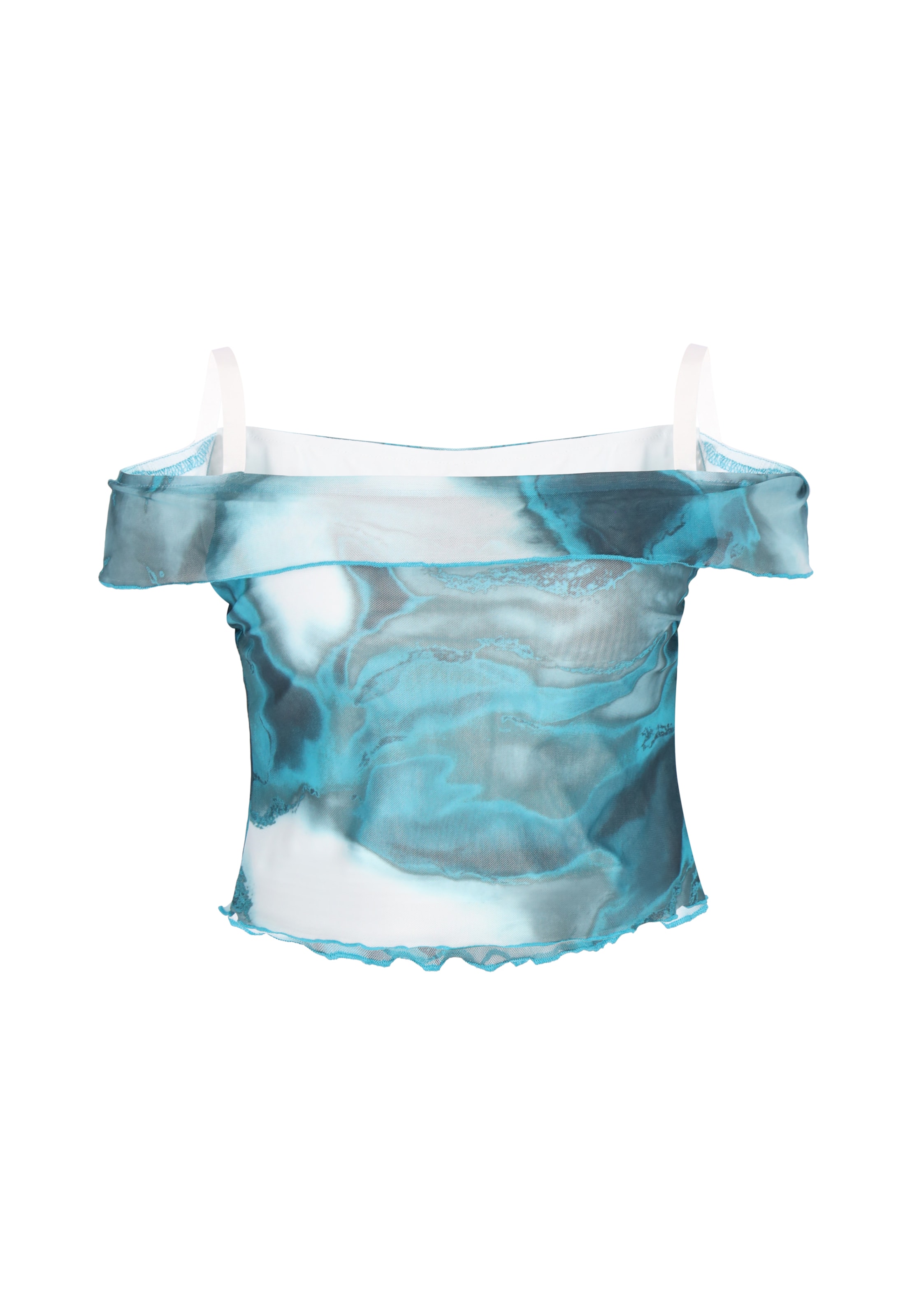 MYMO Top in Blauw: voorkant