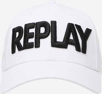 REPLAY Cap in White