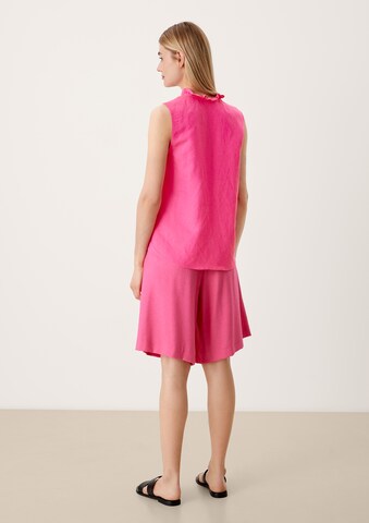 s.Oliver BLACK LABEL Blouse in Pink