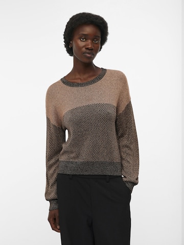 Pull-over 'SIGI' OBJECT en beige : devant