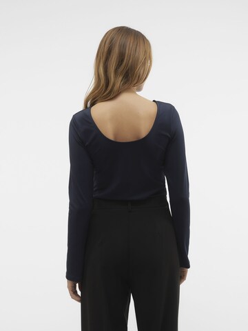 VERO MODA Blouse 'MILLION' in Blauw