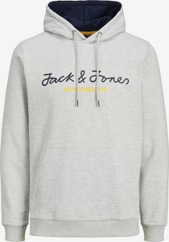 JACK & JONES Sweatshirt 'Berg' in Grey: front