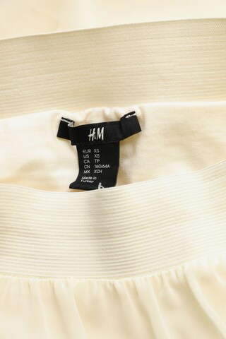 H&M Maxirock XS in Weiß