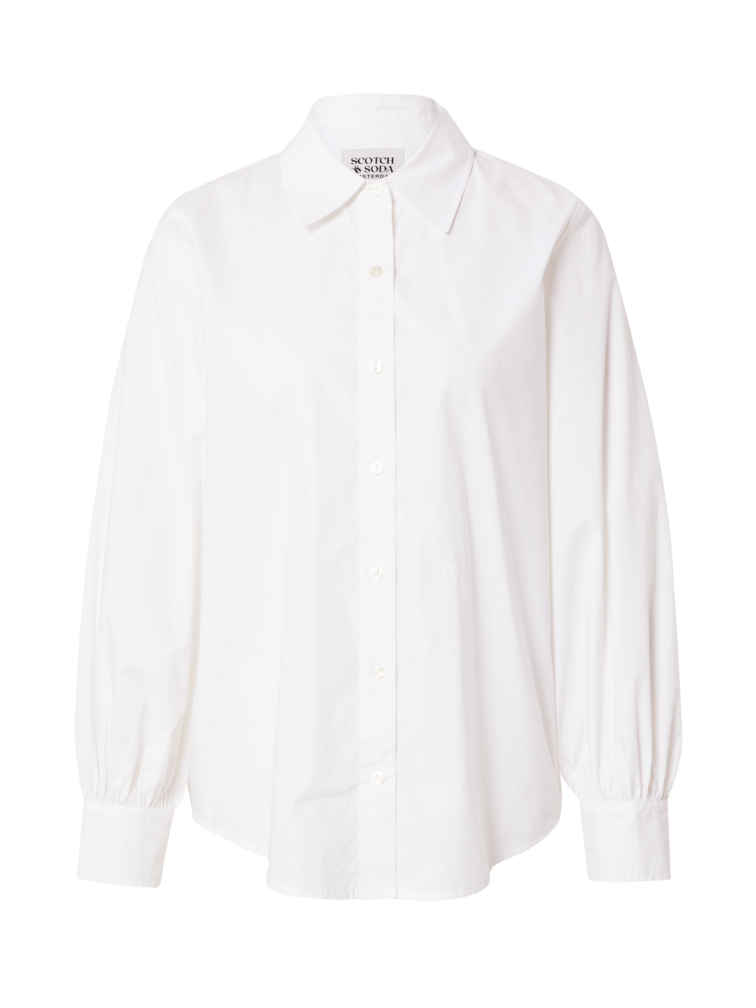 Camicie e tuniche Abbigliamento SCOTCH & SODA Camicia da donna in Bianco 