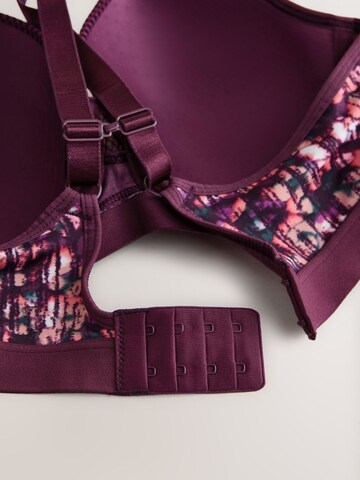 Next T-Shirt Športni nederček | vijolična barva