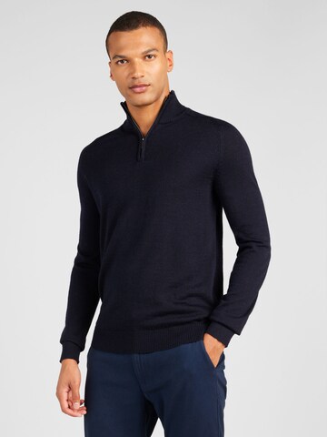 Pullover 'Pelle' di Bruun & Stengade in blu: frontale