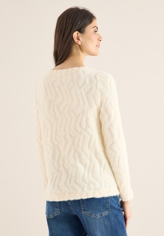 CECIL Pullover in Weiß