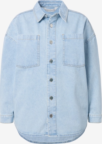 Studio Untold Blouse in Blauw: voorkant