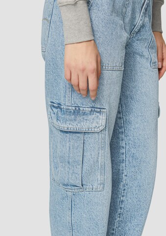 QS Loosefit Jeans in Blauw
