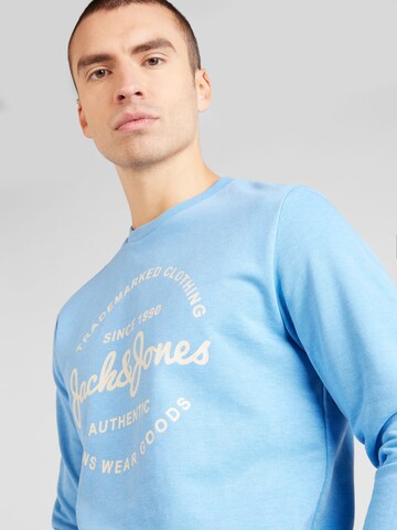 Sweat-shirt 'Forest' JACK & JONES en bleu