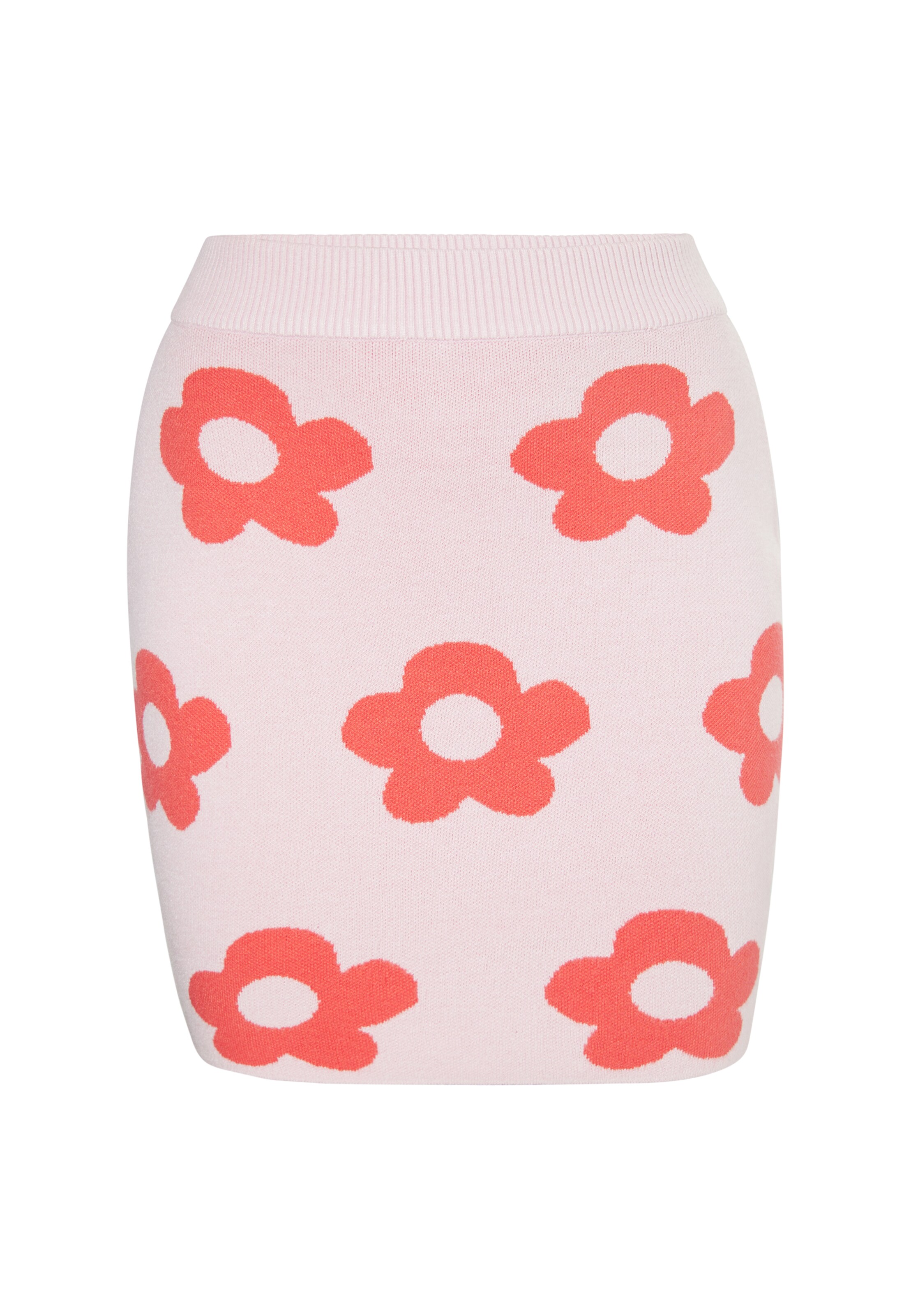 rozā swirly Svārki: no priekšpuses