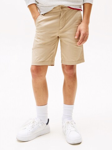TOMMY HILFIGER Slim fit Trousers in Beige: front