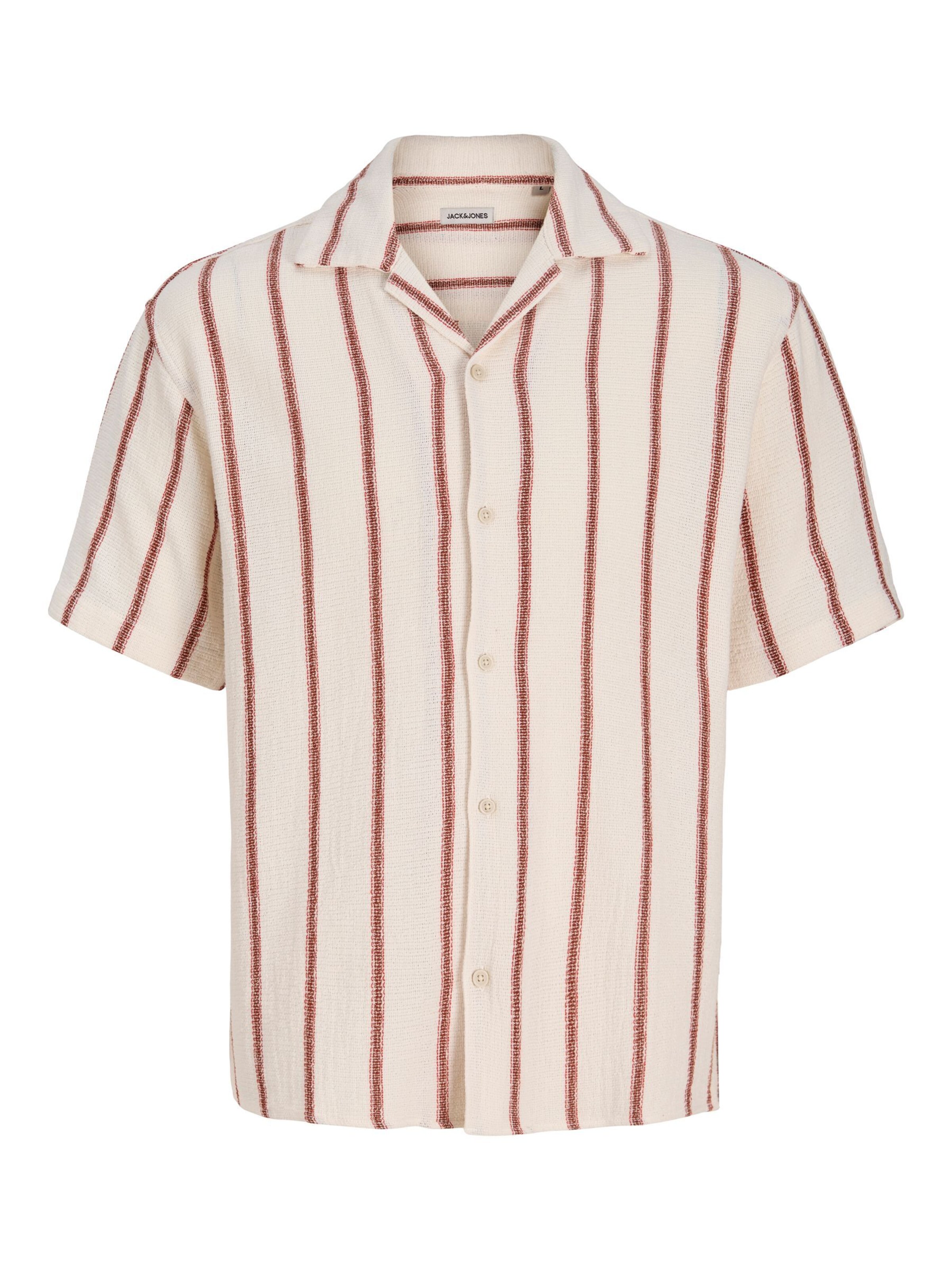 JACK & JONES Skjorte 'JWHCOBA' i brun: forside