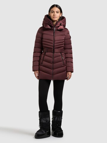 khujo Winter jacket 'Kina' in Red