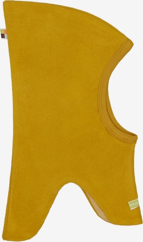 loud + proud Mütze in Gelb: Vorderseite