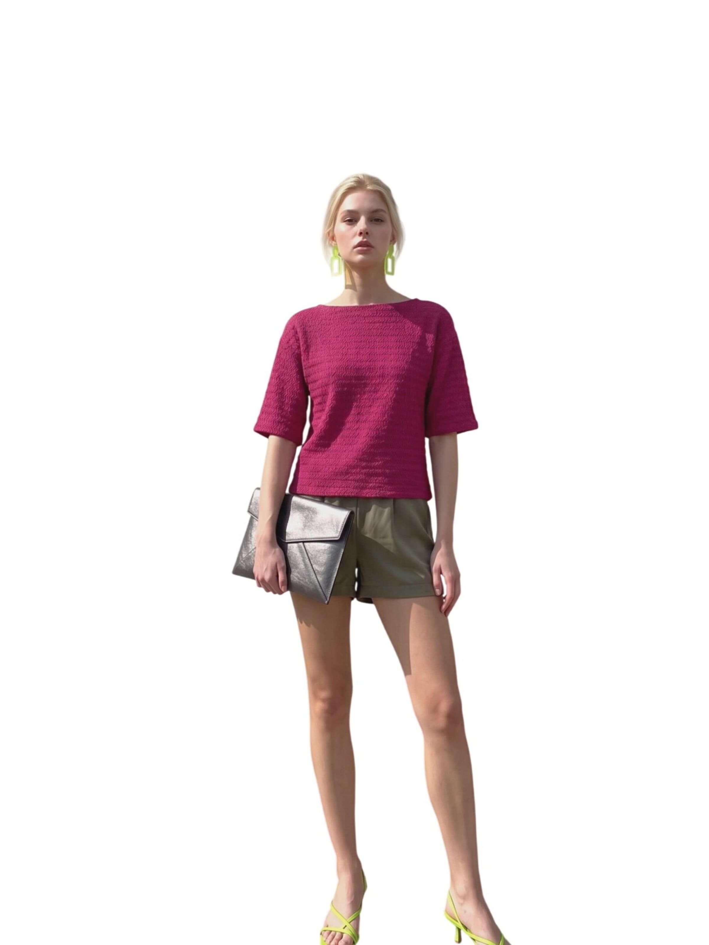 Alexa Dash Blouse in Pink