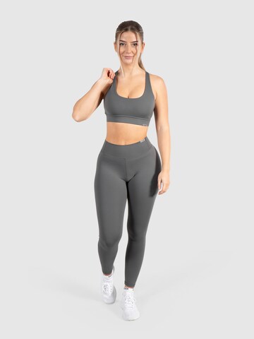 Smilodox Skinny Sportbroek 'Advance Pro' in Grijs