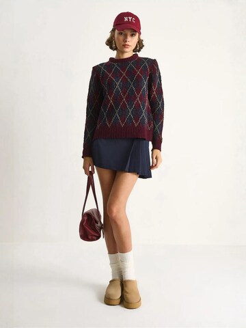 Bianco Lucci Pullover in Rot