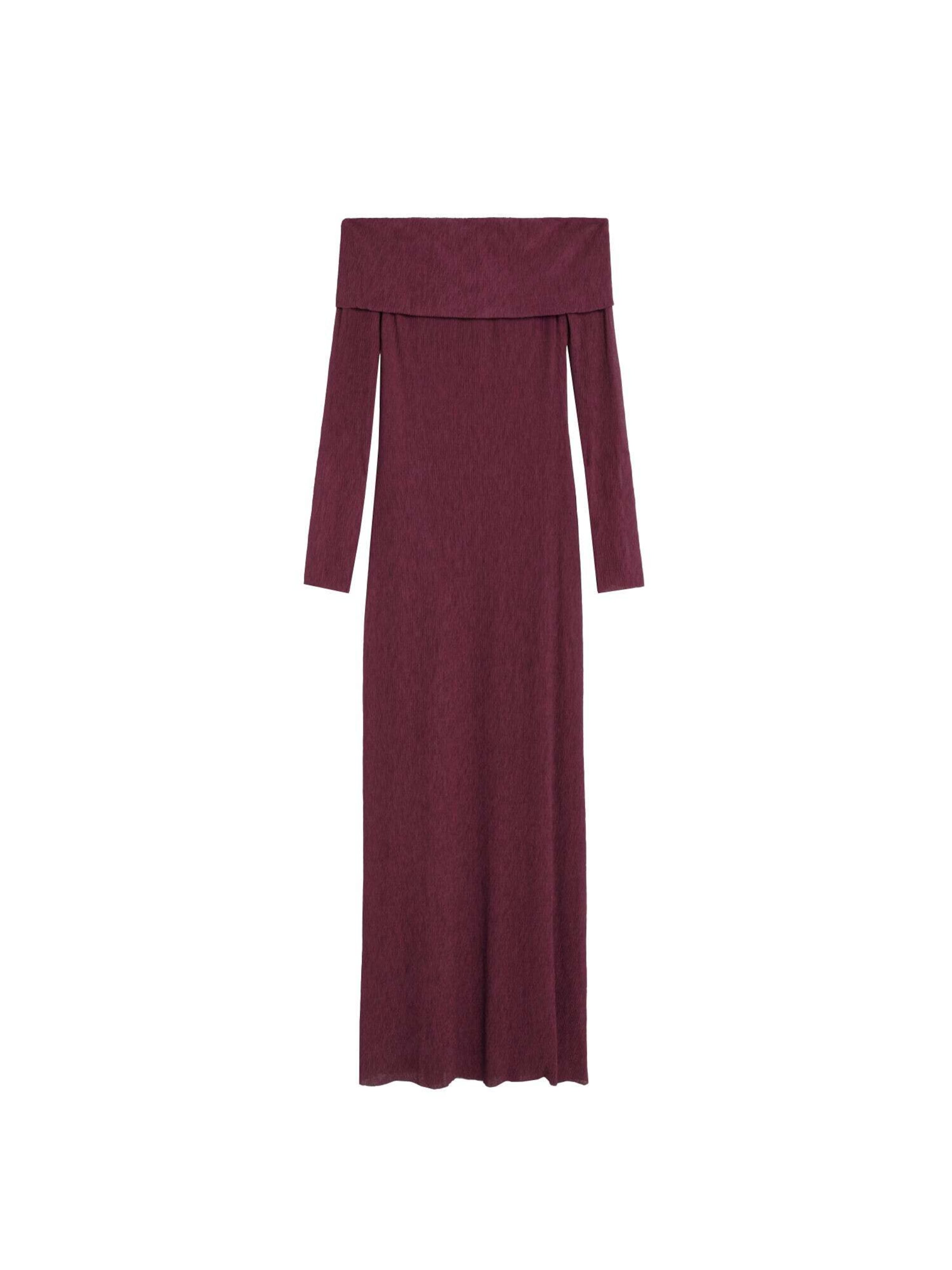 Scalpers Scoffshoulder Holes Jersey Dress ' ' in Rot: Vorderseite