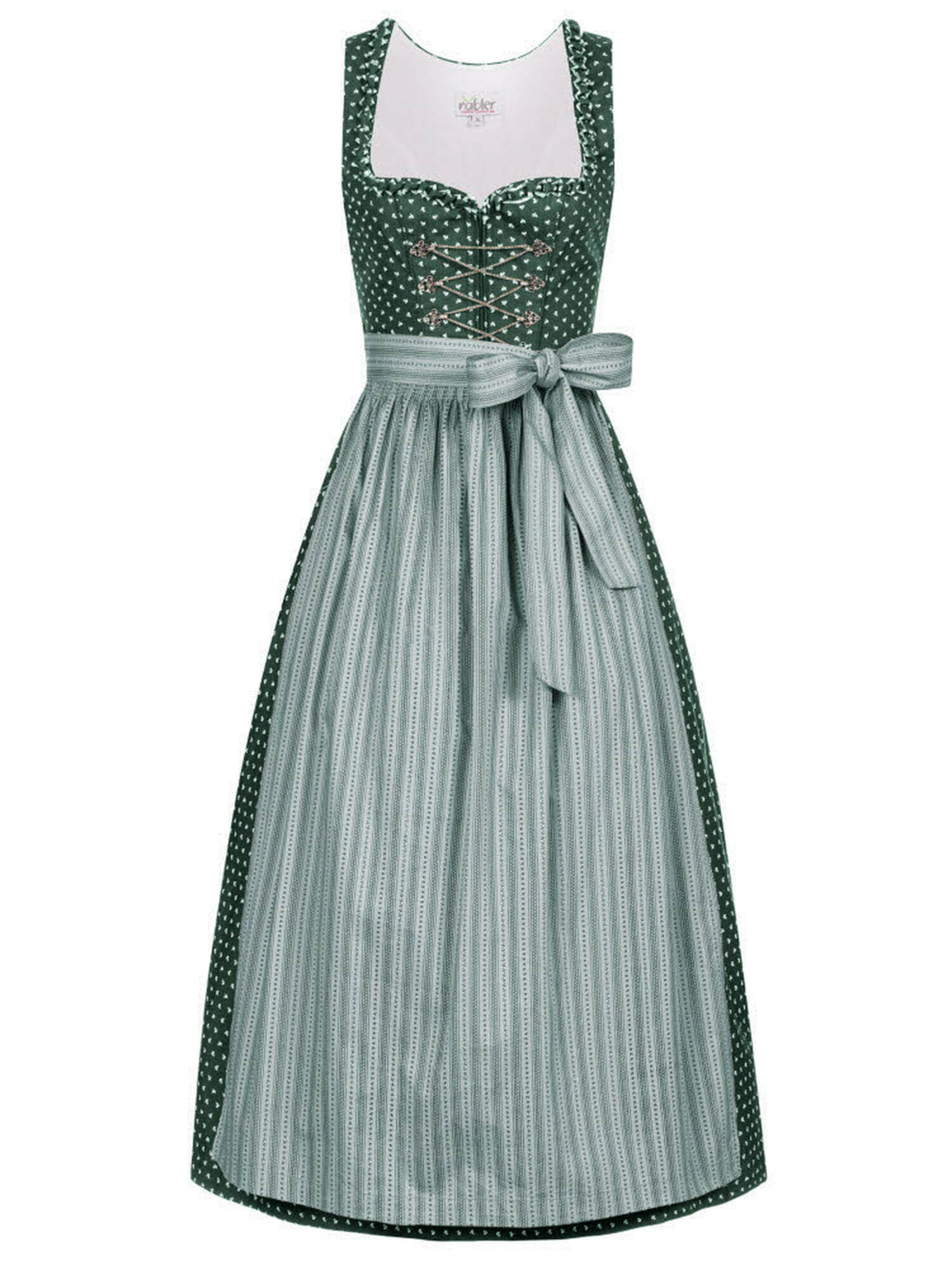 Trachtenhof Nübler Dirndl 'Dirndl lang Thea'‌‌‌‌‌‌‌‌‌ in Grün: Vorderseite