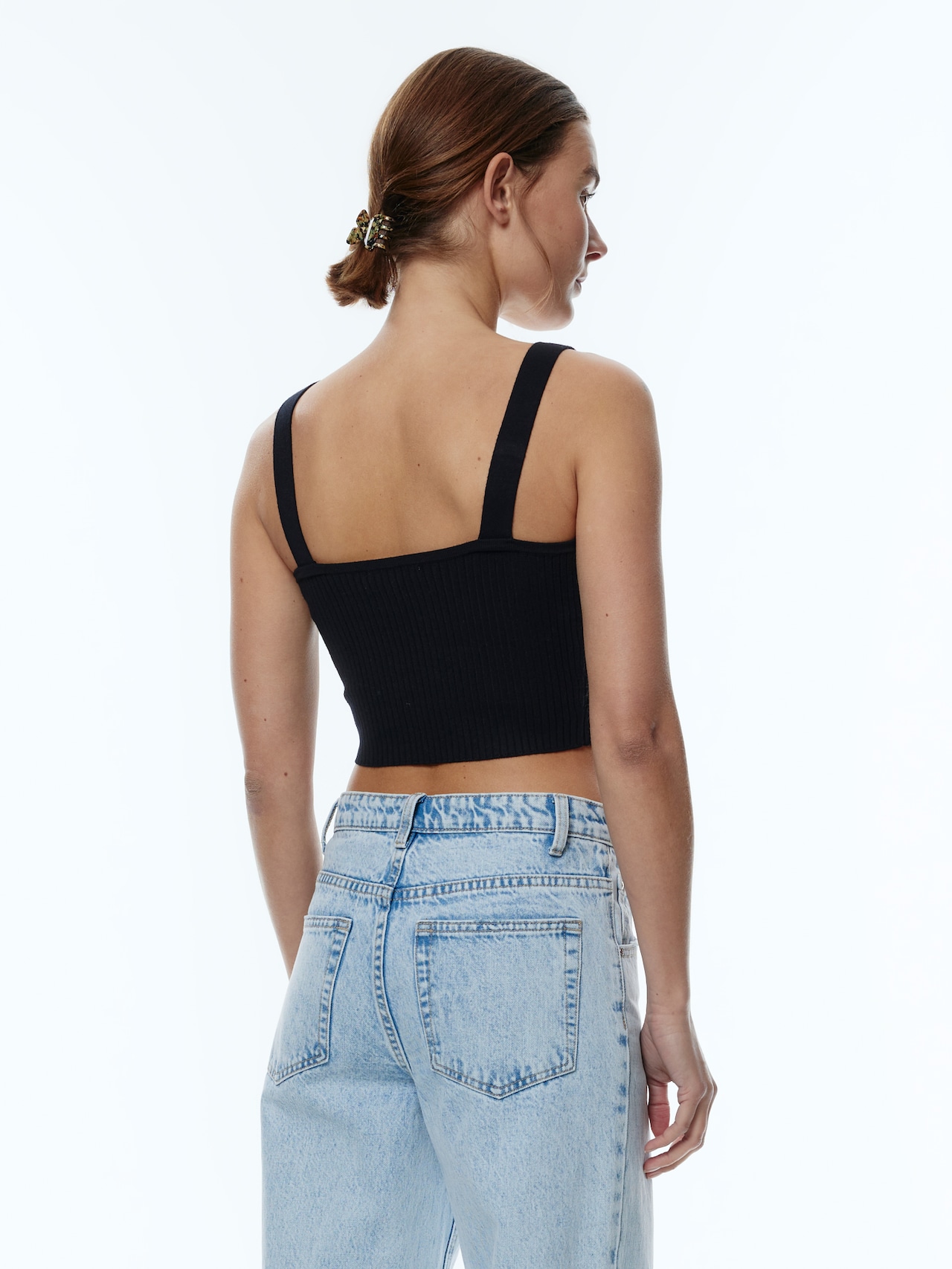 EDITED Producten Top 'Hana' Zwart