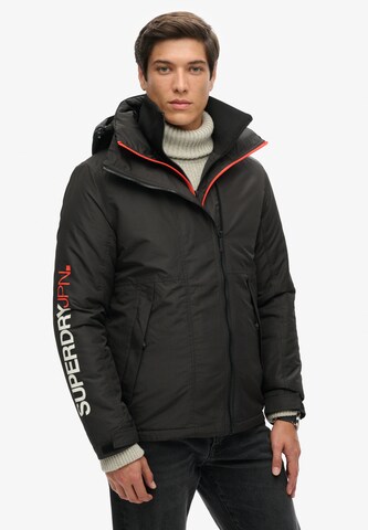 Veste mi-saison 'Yachter' Superdry en noir